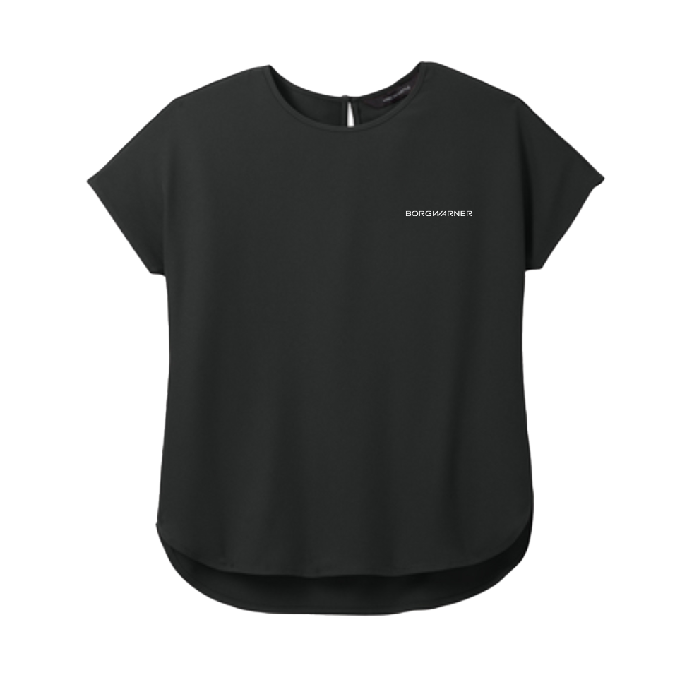 Women's Stretch Crepe Crew