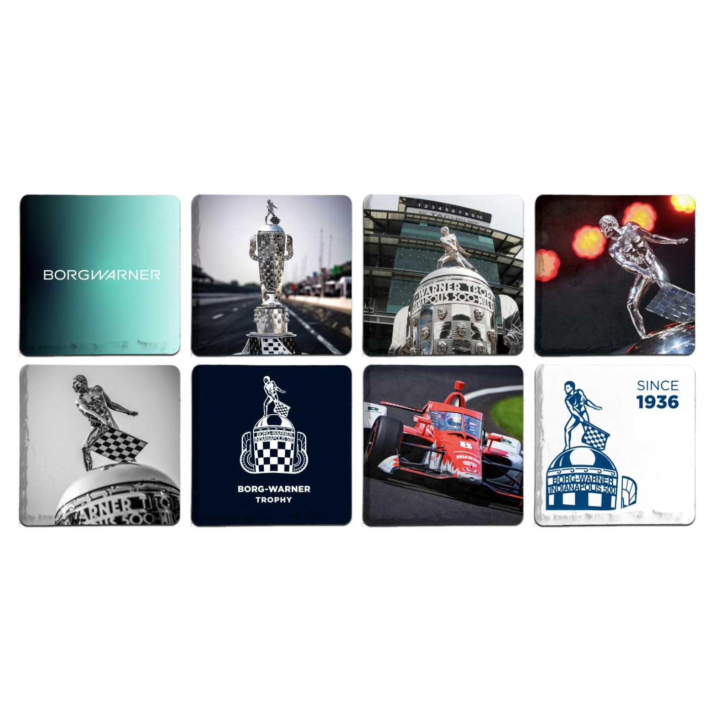 Stone Tile Coasters - Various Designs