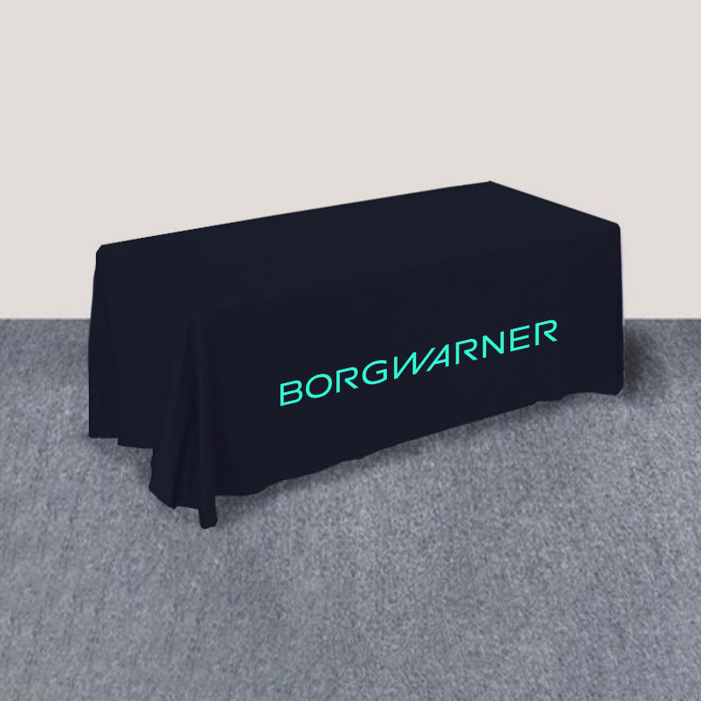 BORGWARNER 6 FOOT TABLE THROW/CLOTH - 4 SIDED