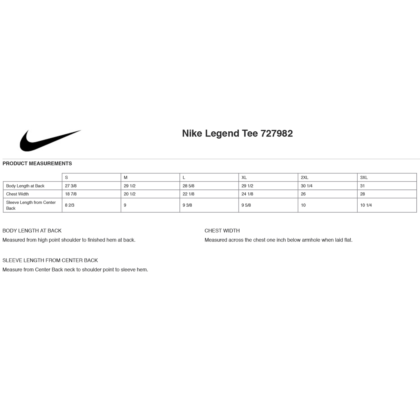 Nike Legend Tee