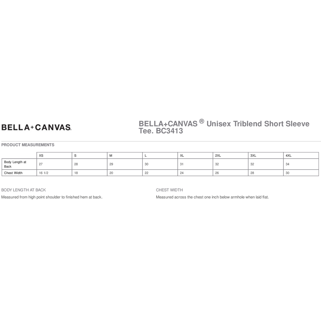 Trophy - Unisex Triblend Short Sleeved Tee